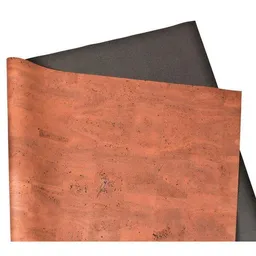 Kork-Deko Kork-Deko Stoff aus Kork (Muster Natur in Braun) m. Trägerstoff aus Baumwolle - 70 cm breit - 4 verschiedene Längen – Produktbild 1 von 1