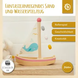 Bieco Bieco Segelboot Badewanne - ab 12 Monate – Produktbild 1 von 1