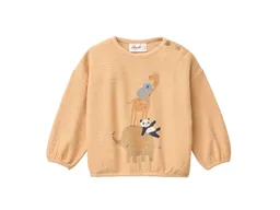 People Wear Organic People Wear Organic Sweat Pullover, gelb uni, "Tierfreunde", Bio-Baumwolle – Produktbild 1 von 1