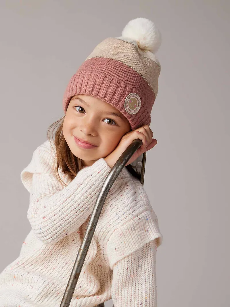 Vertbaudet Mädchen Set, Rosa gestreift, – Produktbild 1 von 4