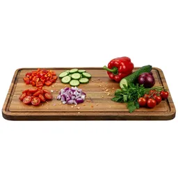 Fackelmann Fackelmann Schneidbrett Blossom Harmony, Akazie, 40x26cm – Produktbild 1 von 1