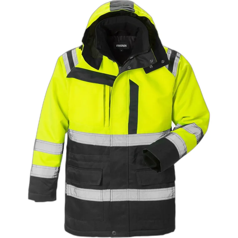 Fristads Wasserdichte Hochsichtbarkeitjacke Klasse 3 Fristads 4042 PP, Gelb, – Produktbild 1 von 1