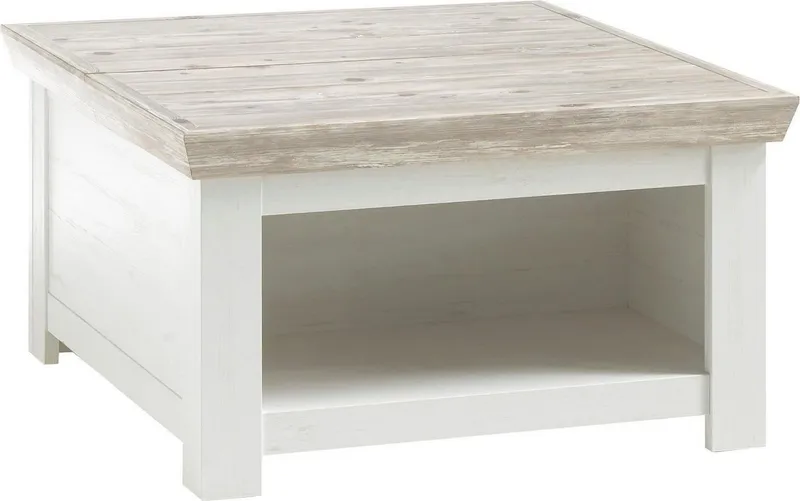 Home affaire Couchtisch Florenz, Breite ca. 86 cm, Weiß, – Produktbild 2 von 4