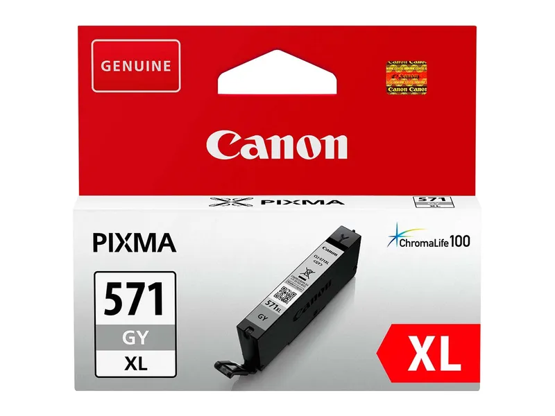 Canon Canon Tintenpatrone CLI-571XLGY grau – Produktbild 2 von 4