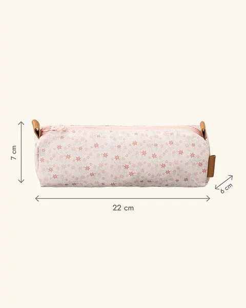Fresk Fresk Federmäppchen für Kinder – 22 × 6 × 7 cm, aus recyceltem PET, Garden flowers, – Produktbild 2 von 2