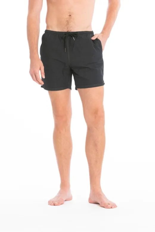 RAVENS VIEW IBIZA RAVENS VIEW IBIZA Herren vegan Badeshorts Rio Carbon Wash, Grau, – Produktbild 2 von 2
