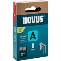 Novus Novus Feindrahtklammern A Typ 53/8 für Handtacker, 1.800 Stk. – Produktbild 1 von 1