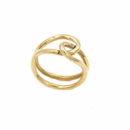 Bawa Hope Bawa Hope Messing Ring "Node" – Produktbild 1 von 1