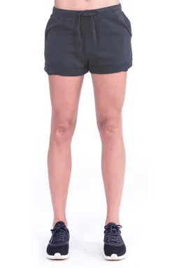 RAVENS VIEW IBIZA RAVENS VIEW IBIZA Damen vegan Mini Shorts Anthrazitgrau – Produktbild 1 von 1