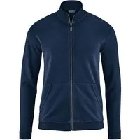 HempAge HempAge Herren Sweat-Jacke Hanf/Bio-Baumwolle, Navy, – Produktbild 1 von 1