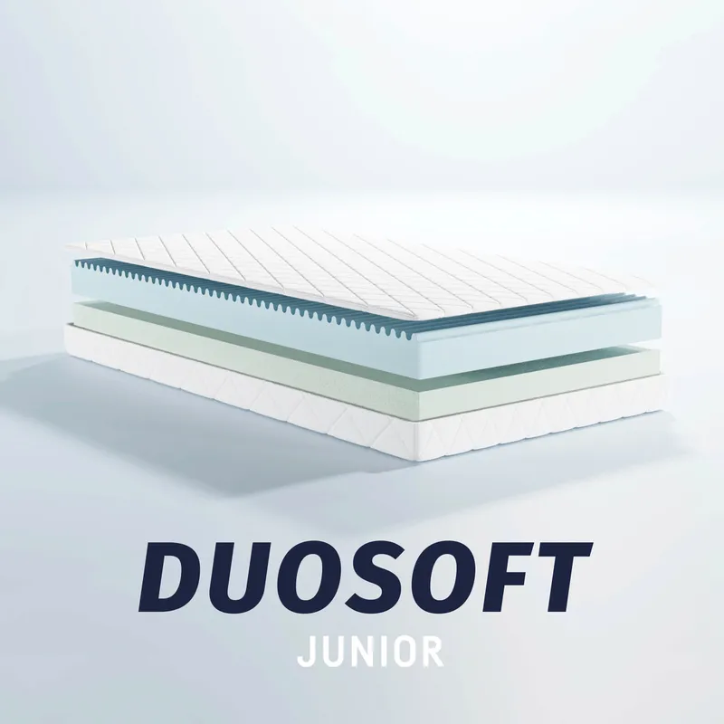 Julius Zöllner Julius Zöllner Matratze Duosoft Junior 120x200 cm, Weiss, – Produktbild 1 von 3