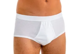 HERMKO Slip Briefs mit Eingriff,Bio-Baumwolle, breiter Weichbund, körpernah, große Größen – Produktbild 1 von 1