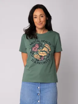 watapparel watapparel T-Shirt Frauen Mental Health – Produktbild 1 von 1