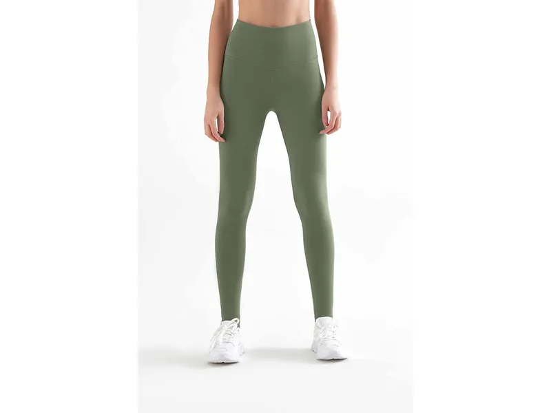 True North TRUE NORTH Bio-Damen-Sport-Leggings, grün, Gr. L – Produktbild 1 von 4