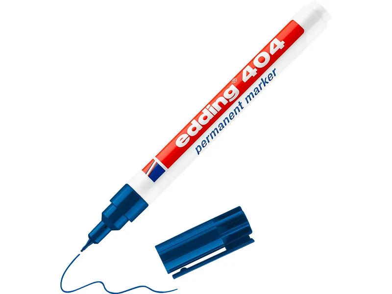 Edding Edding Permanentmarker "404" blau – Produktbild 2 von 3