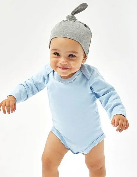 Babybugz Babybugz Baby Mütze mit einem Knoten Vegan, White, – Produktbild 1 von 3