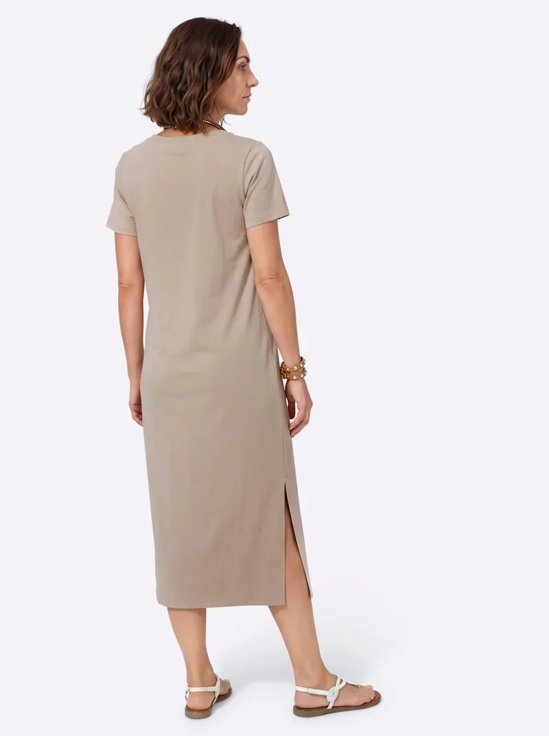 Witt Jerseykleid sesam, Sesam, – Produktbild 2 von 2