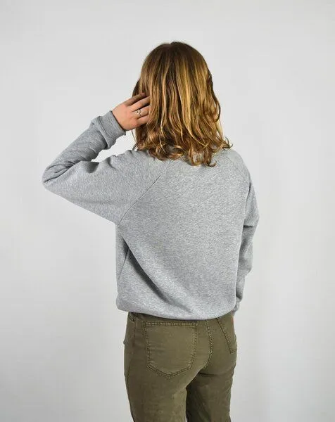 Aatise Aatise Damen-Sweatshirt Zago aus upgecycelter Bio-Baumwolle, Grau, – Produktbild 3 von 3