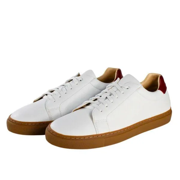 Fairticken Fairticken Vegane Unisex-Pure-Sneaker SOCORO, Weiß, – Produktbild 3 von 5