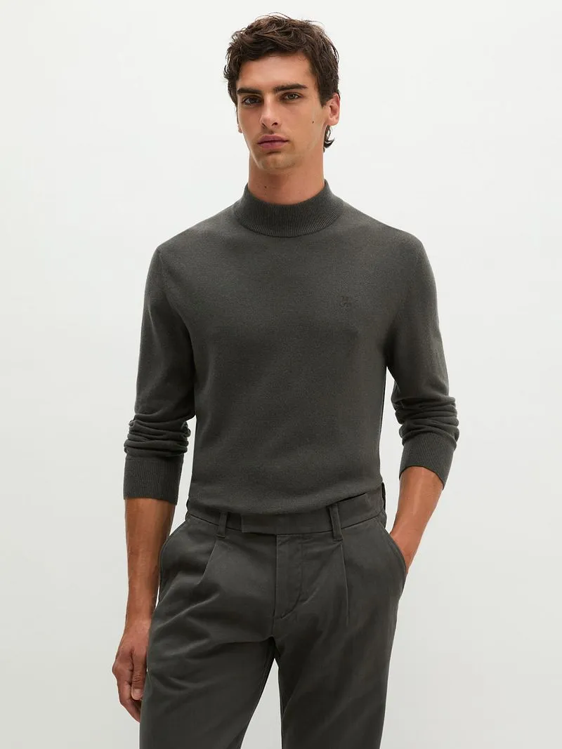 Marc O'Polo Marc O'Polo Rollkragenpullover Wooden Earth - Größe L, Braun, – Produktbild 4 von 5