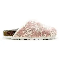 thies Veganer Kids PET Snow Clog "thies ®" aus zertifizierter Biobaumwolle, Rose (rosa), – Produktbild 1 von 1