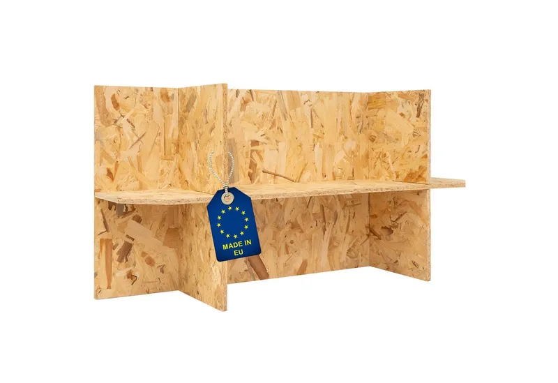 ITA Terrarium Unterschrank für Terrarien 120х60х60 Untergestell für Holzterrarien, Terrariumständer aus OSB-3 Holz - Gestell für Terrarien, Beige|braun, – Produktbild 1 von 5