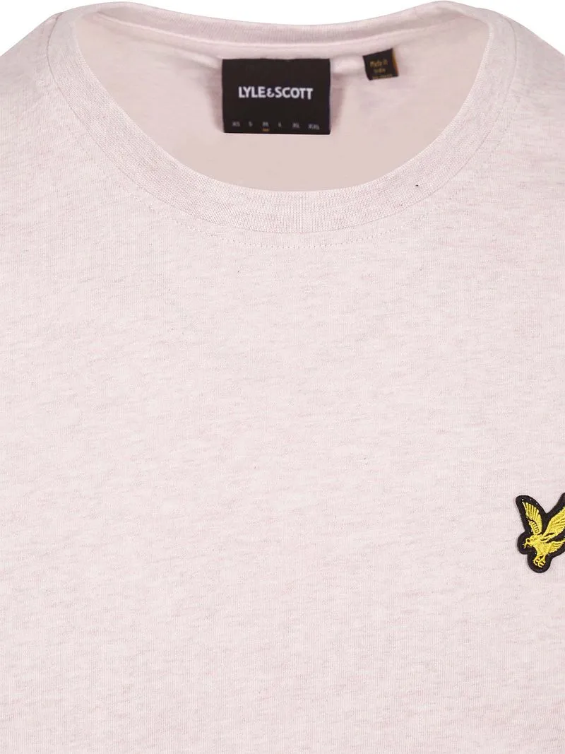 Lyle and Scott Lyle und Scott T-Shirt Heather Hellrosa - Größe L, Pink, – Produktbild 1 von 5