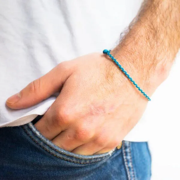 soulseil soulseil Armband, Türkis-gelb, – Produktbild 2 von 4