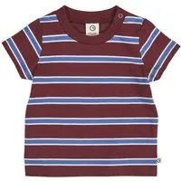 müsli müsli Babyshirt, Russet/ azure blue/ tofu, – Produktbild 1 von 1