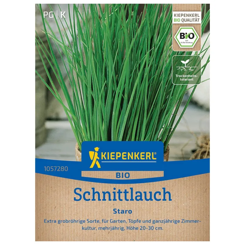 Kiepenkerl Kiepenkerl Kräutersamen, BIO-Schnittlauch, Grün, – Produktbild 1 von 2