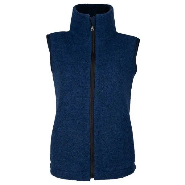 Reiff Reiff Strick Damen Fleece Weste kbT-Schurwolle, Marine, – Produktbild 1 von 2