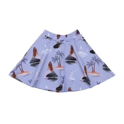 Walkiddy Kleinkinder Rock GOTS zertifiziert – Lila mit Meerjungfrauenmotiv, elastischer Bund, bequem | von Walkiddy – Produktbild 1 von 1