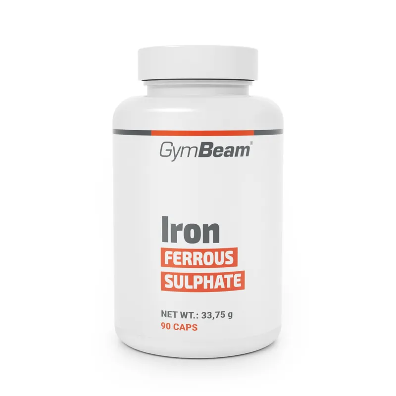 GymBeam GymBeam Eisen (Eisensulfat) 90 Kapseln – Produktbild 1 von 1