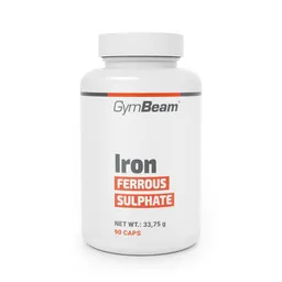 GymBeam GymBeam Eisen (Eisensulfat) 90 Kapseln – Produktbild 1 von 1