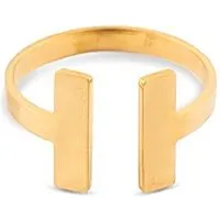 ELEKTROPULLI Größenvariabler OPEN Ring ca. Ø 18mm von Elektropulli, Gold, – Produktbild 1 von 1
