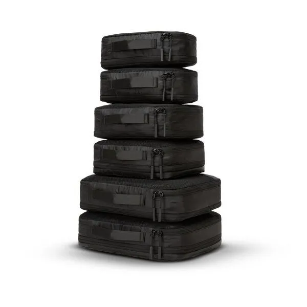 Remodius Remodius Packwürfel-Set 8-teilig – Koffer-Organizer mit Kompression, aus 100 % recyceltem Polyester – Produktbild 2 von 4