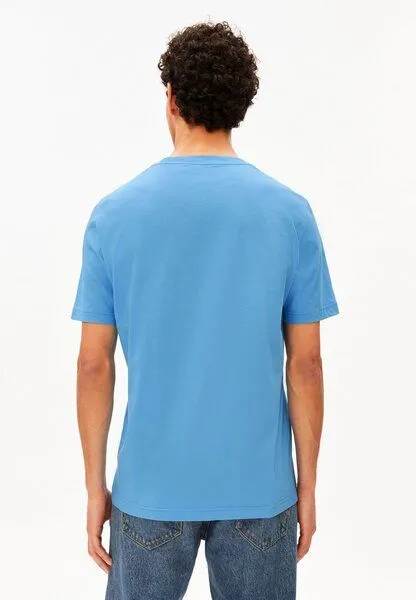 ARMEDANGELS ARMEDANGELS JAAMES Herren T-Shirt aus Bio-Baumwolle, Skylight, – Produktbild 2 von 4