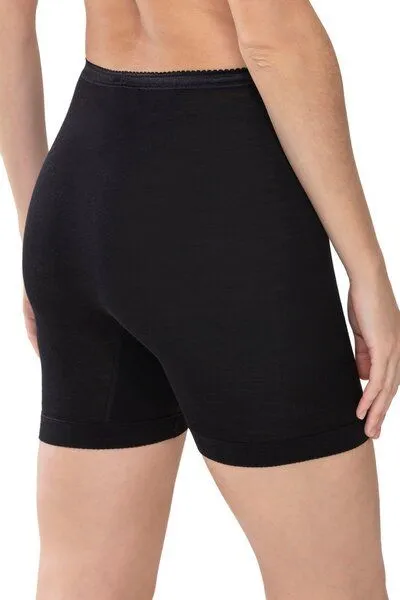 mey Mey Merino Panty Unterhose mit langem Bein "Exquisite", Schwarz, – Produktbild 3 von 3