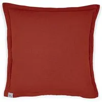 Hutch Putch Hutch&Putch Musselin Kopfkissenbezug - Kissenhülle - 100% Bio-Baumwolle - Handmade in Germany, Kupferrot, – Produktbild 1 von 1