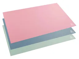 Exacompta 8 Exacompta Schreibunterlagen "Autentik" aus Karton, 575 x 375 mm, sortiert – Produktbild 1 von 1