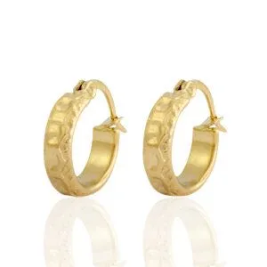 ELEKTROPULLI Creolen in 14mm von Elektropulli, Gold, – Produktbild 1 von 1
