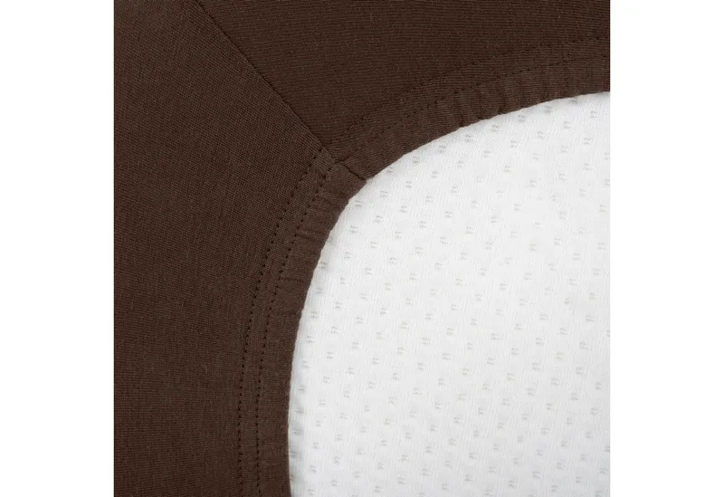 Traumschloss Kissenbezug Flex, (1 Stück), Edel-Jersey, mit Reißverschluss, Seitenschläferkissen, Schoko, – Produktbild 3 von 4