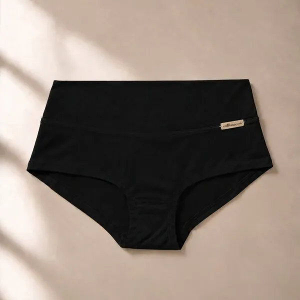 comazo|earth comazo|earth Fairtrade Umstands-Pants | GOTS zertifiziert, Schwarz, – Produktbild 3 von 5