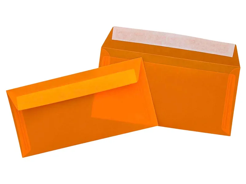 Mayspies Mayspies 100 DL-Hüllen transparent orange – Produktbild 1 von 1