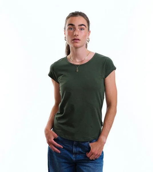 Gary Mash Gary Mash Basic T-Shirt Asheville aus TENCEL Lyocell Mix, Grün, – Produktbild 1 von 4