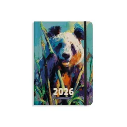matabooks® matabooks® Nachhaltiger A5 Kalender, Jahresplaner – Samaya 2026 Farbe: Bamboo Green (DE/EN) – Produktbild 1 von 1