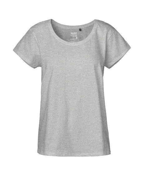 Neutral® - 3FREUNDE Neutral® - 3FREUNDE Frauen T-Shirt Loose Fit, Hellgrau, – Produktbild 1 von 3