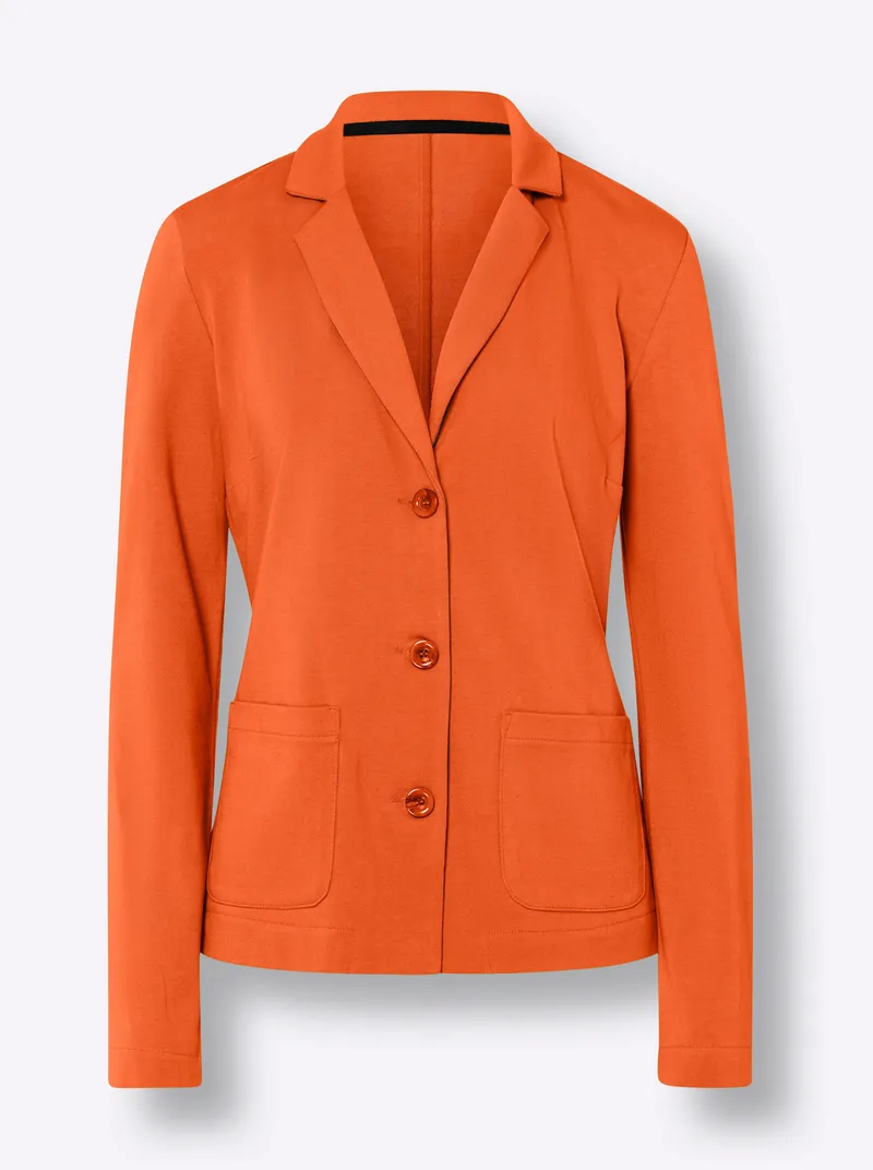 heine Jerseyblazer orange, Orange, – Produktbild 1 von 2