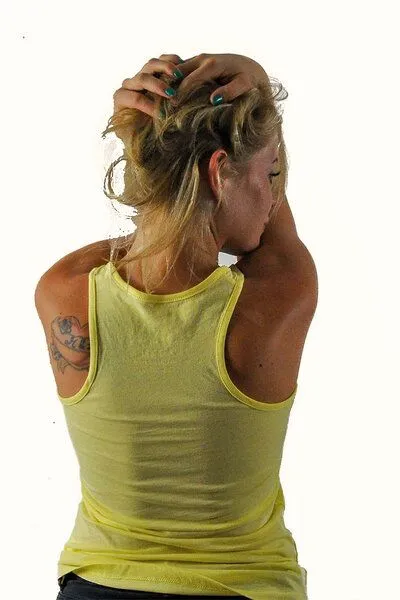 Human Family Human Family Körperbetontes Tanktop aus Bio Baumwolle mit Pusteblumen Print – Produktbild 2 von 3