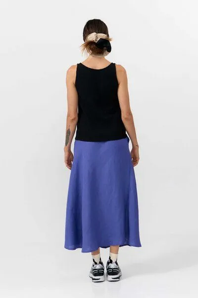 SUITE13LAB Suite13lab Waffle-Top ärmellos NOGALES, Schwarz, – Produktbild 3 von 3